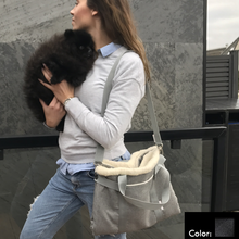 Load image into Gallery viewer, dog travel bed shoulder strap