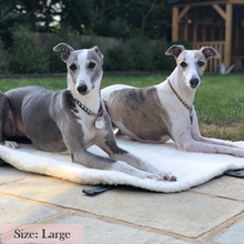 Load image into Gallery viewer, Large paw dog travel bed